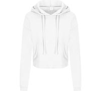 AWDis Just Hoods Pull à capuche pour femmes Girlie PC3447 (XS) (Blanc neige)