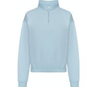 Awdis - "Just Hoods" Sweat-shirt court pour femme RW8306 (XXS) (Bleu ciel)