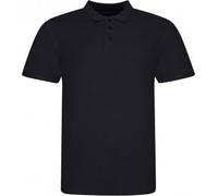 Awdis Polo Hommes Piqué Coton PC4134 (XL) (Noir)