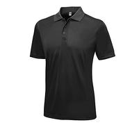 AWDis Polo Lisse et Frais, Noir Profond, M Mixte