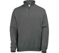Awdis - "Sophomore" Sweat-shirt zippé pour homme PC7078 (XL) (Charbon de bois)