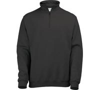 Awdis - "Sophomore" Sweat-shirt zippé pour homme PC7226 (S) (Noir poix)