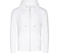 Awdis - Sweat à capuche, Coton issu de l'agriculture biologique pour homme/femme Unie RW8046 (S) (Blanc neige)