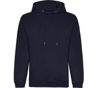 Awdis - Sweat à capuche, issu de l'agriculture biologique pour homme RW7955 (S) (Bleu marine)