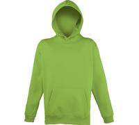 Awdis Sweat à capuche pour enfants RW179 (9-11 ans) (Vert fluo)