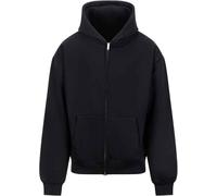 Awdis - Sweat à capuche "Signature" avec fermeture éclair sur toute la longueur pour homme/femme Unie PC7626 (4XL) (Noir)