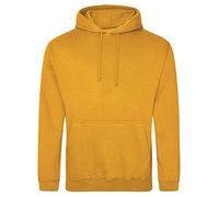 Sweatshirt Ã capuche Just Hoods College Jaune S