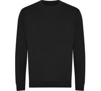 Awdis - Sweat-shirt, issu de l'agriculture biologique pour homme/femme Unie RW7903 (2XL) (Noir)