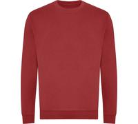 Awdis - Sweat-shirt, issu de l'agriculture biologique pour homme/femme unie RW7903 (L) (Rouge feu)