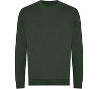 Awdis - Sweat-shirt, issu de l'agriculture biologique pour homme/femme Unie RW7903 (S) (Vert bouteille)