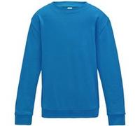 AWDis - Sweat uni - Enfant unisexe (12-13 ans) (Bleu saphir) - UTRW3485 Bleu Saphir G