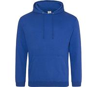 Awdis - Sweatshirt à Capuche College - Adulte (L) (Bleu Roi)