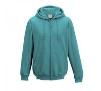 Awdis - Sweatshirt à capuche et fermeture zippée - Homme (RW180)