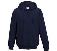 Awdis - Sweatshirt à capuche et fermeture zippée - Homme (XL) (Bleu marine) - UTRW180 Bleu Marine, Bleu marine G