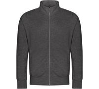 Awdis - Sweatshirt "Campus" Zip sur toute la longueur pour homme/femme Unie RW8772 (L) (Charbon de bois)