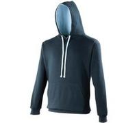 Awdis - Sweatshirt VARSITY - Homme (2XL) (Bleu marine/ Bleu ciel) - UTRW165 Bleu Marine/ Bleu Ciel G