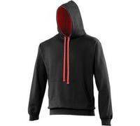 Awdis - Sweatshirt VARSITY - Homme (5XL) (Noir/ Rouge) - UTRW165 Noir/ Rouge, Noir / rouge G