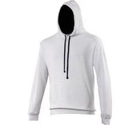 Awdis - Sweatshirt VARSITY - Homme (M) (Blanc / bleu marine) - UTRW165 Blanc / Bleu Marine, Blanc / bleu marine G