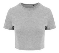 AWDis - T-shirt COURT - Femme (L) (Gris chiné) - UTPC3585 Gris Chiné G