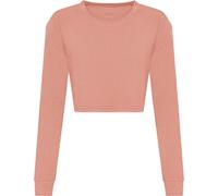 Awdis - T-shirt manches longues pour femme RW8651 (M) (Rose-gris)