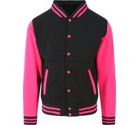 Awdis Veste collège unie PC2083 (XL) (Noir/Rose)