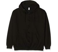 AWDis Zoodie Sweat à Capuche, Noir (Noir Jet), XXXXXL Homme