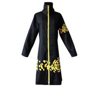 AWDOAJOI Costume de cosplay Anime Trafalgar Law Manteau unisexe pour fête d'Halloween (veste, taille S)