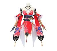 AWDOAJOI Costume de cosplay Honkai scintillant - Robe de rail étoilée - Tenue de fête d'Halloween (taille XL)