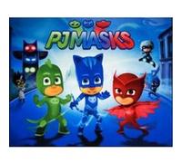 AWE tapis Pyjamasques Heros - 95 x 125 cm Bleu G