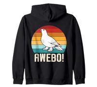 Awebo Meme Funny Willow Lagopède Awebo Bird Arctic Chicken Sweat à Capuche
