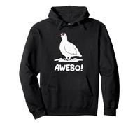 Awebo Meme Willow Lagopède Awebo Bird Funny Arctic Chicken Sweat à Capuche