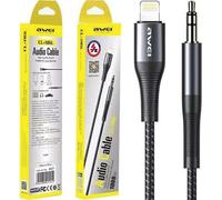 Awei Adapter Cl-116L Lightning/Jack 3.5 Gray/Dark Gray
