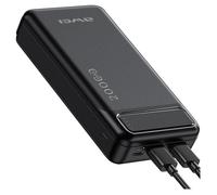 Awei Powerbank P6K 20 000 Mah Pour Téléphones 2 Usb Pd Avec Câble Micro-Usb