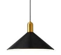 AWEITG Lustre de Plafond Style européen à Suspension Centrale personnalisée Suspendue simplicité Danoise Abat-Jour en métal créatif for la décoration (Couleur : Agray)(Dark)