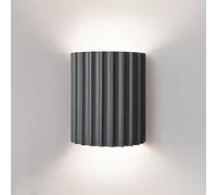 AWEITG Nordic Geometric LED Wall Sconce - Up Down Lamp for Living Room, Bedroom, Hallway, and More(Gray)