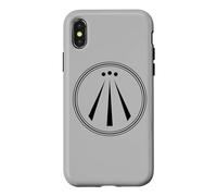 AWEN Symbol Druid SYMBOLISME DRUIDISME MYTHOLOGIE Celtique Coque pour iPhone X/XS