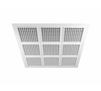 Awenta Panneau carré avec grille d’aération pour plafond 595 mm x 595 mm