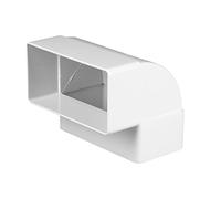 Awenta Raccord coudé à 90° vertical 55 x 110 mm