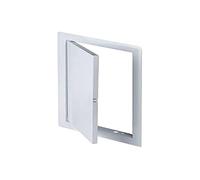 Awenta Tôle de Porte d'inspection en Acier, Blanc, 250 x 400 cm