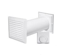Ventilateur à turbine 4-en-1 pour distribution d’air chaud + thermostat + accessoires