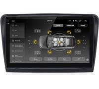 Awesafe 8+256GB Autoradio carplay 10 Zoll android autoradio pro Škoda Super 2008-2015 Navi carplay 4G LTE GPS dab radio