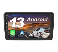 AWESAFE Autoradio Android 13 Compatible avec Audi A3 S3 RS3 8P (2003-2012) [2Go+32Go] avec Carplay Android Auto 9 Pouces GPS WiFi USB FM RDS Bluetooth Commande au Volant