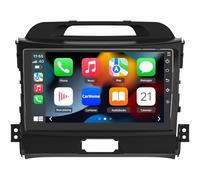 AWESAFE Autoradio Carplay pour Kia Sportage 2010-2016 HD écran Tactile 9” avec Carplay Android Auto Bluetooth WiFi USB Commande au Volant [2G RAM + 62G ROM]
