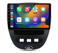AWESAFE Autoradio Carplay pour Peugeot 107 Toyota Aygo Citroen C1 2005-2014, Android 13, écran Tactile 10 Pouces avec Cadre, Navigation Carplay Android Auto mirrorlink Bluetooth WiFi RDS Radio