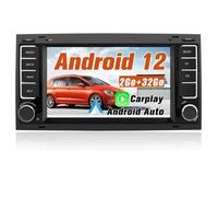 Awesafe Autoradio Carplay Pour Vw Touareg Transporter T5 Multivan, Android 12,Écran Tactile 7" Hd,Gps+Android Auto+Wifi[2go+32go]