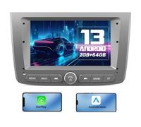 AWESAFE Autoradio pour Alfa Romeo Mito 2008-2016,Android 13 [2Go+64Go] avec Carplay Android Auto 7 Pouces GPS WiFi USB FM Bluetooth Commande au Volant