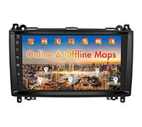 AWESAFE Autoradio pour Mercedes Benz B200 Classe B W169 W245 W639 Vito Viano W906 Android 13 [2Go+32Go] avec Carplay Android Auto 9 Pouces GPS WiFi USB FM Bluetooth Commande au Volant