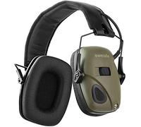 awesafe Casque de tir antibruit électronique GF01 Réduction du Bruit Maximisation du Son Sécurité Electronique Casque antibruit, Protection Auditive,Idéal pour Le Tir et la Chasse (Vert-Pro)