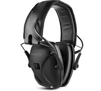 awesafe Casque de tir antibruit électronique GF01 Réduction du Bruit Maximisation du Son Sécurité Electronique Casque antibruit, Protection Auditive,Idéal pour Le Tir et la Chasse(Noir)