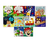 Awesome Adventure Bundle Make Believe Ideas 10 Books Collection Set (Little Red Riding Hood, Jack and the Beanstalk, Little Ted's Big Heart, Funderpants!, Ten Little Chicks, Sophia Sparks & More)